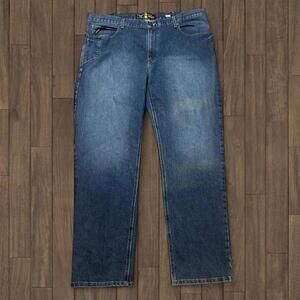 Ariat M3 Rebar Relaxed Straight Leg Jeans Western Workwear Size 42x34